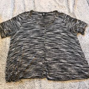 Bobeau Soft Drapey Knit T-shirt sz 1X